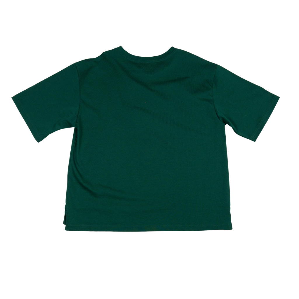 バスク天竺プリントTEE