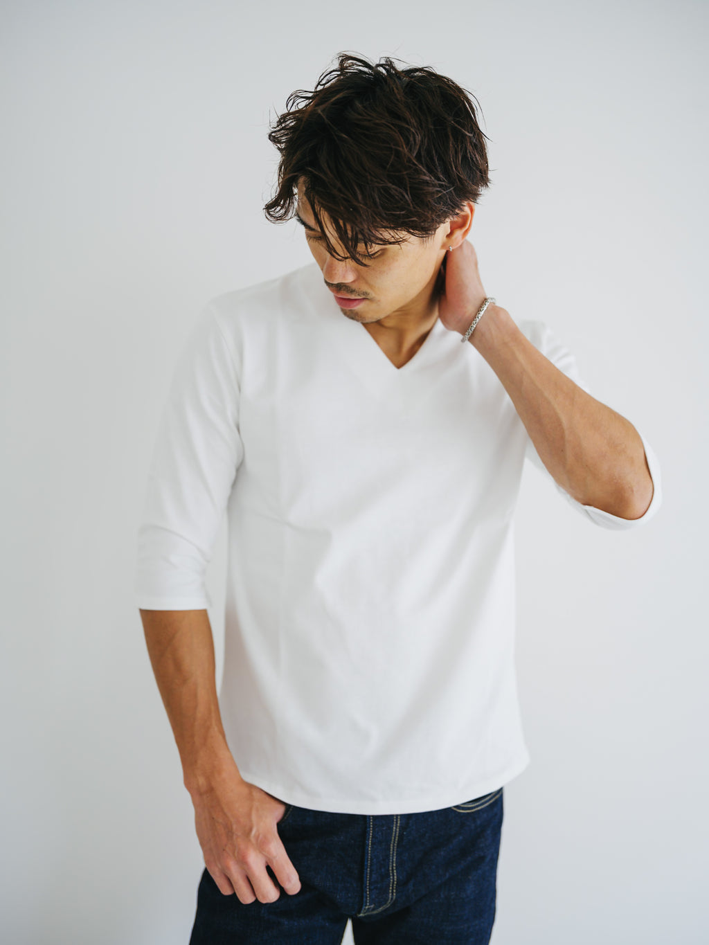 児島セルビッチデニム スリムストレート｜カスタムポケット対応 14oz