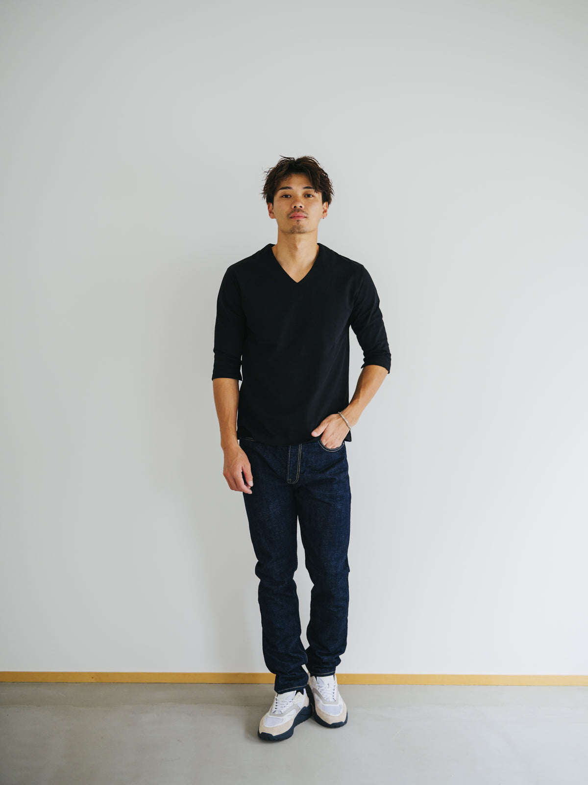 児島セルビッチデニム スリムストレート｜カスタムポケット対応 14oz