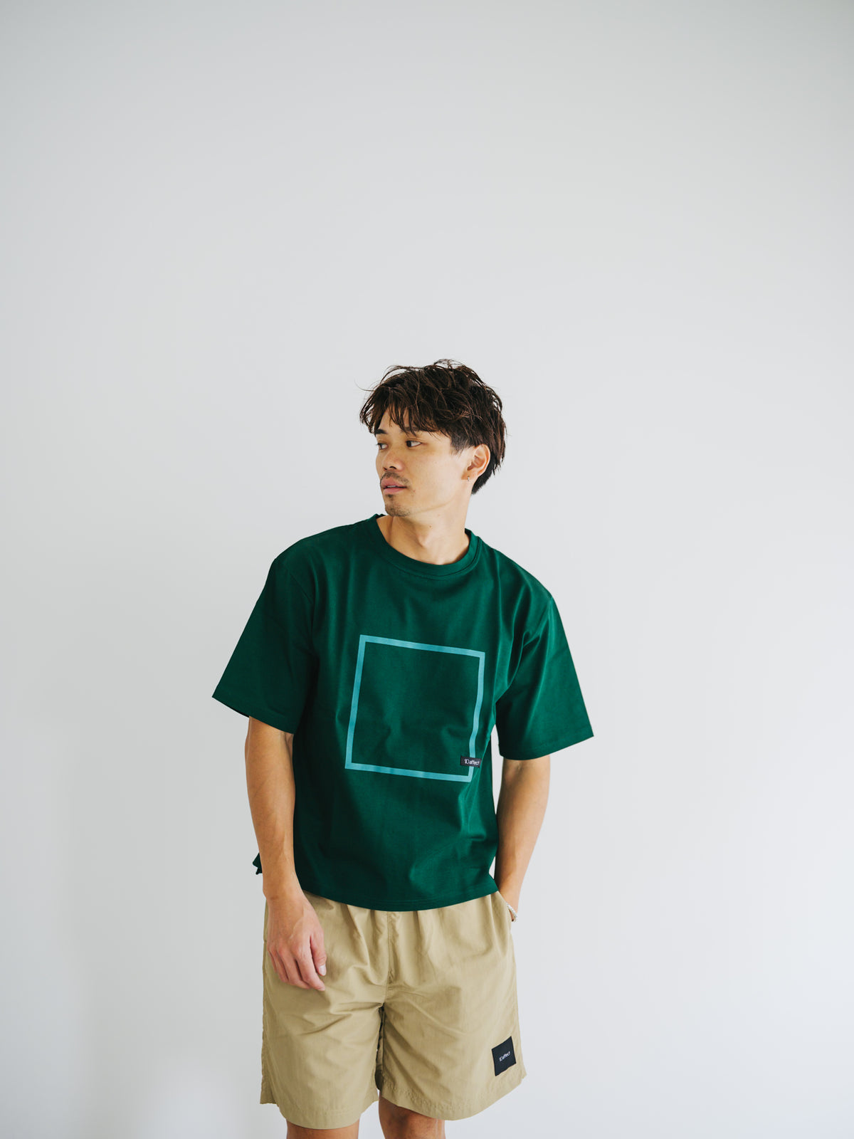 バスク天竺プリントTEE