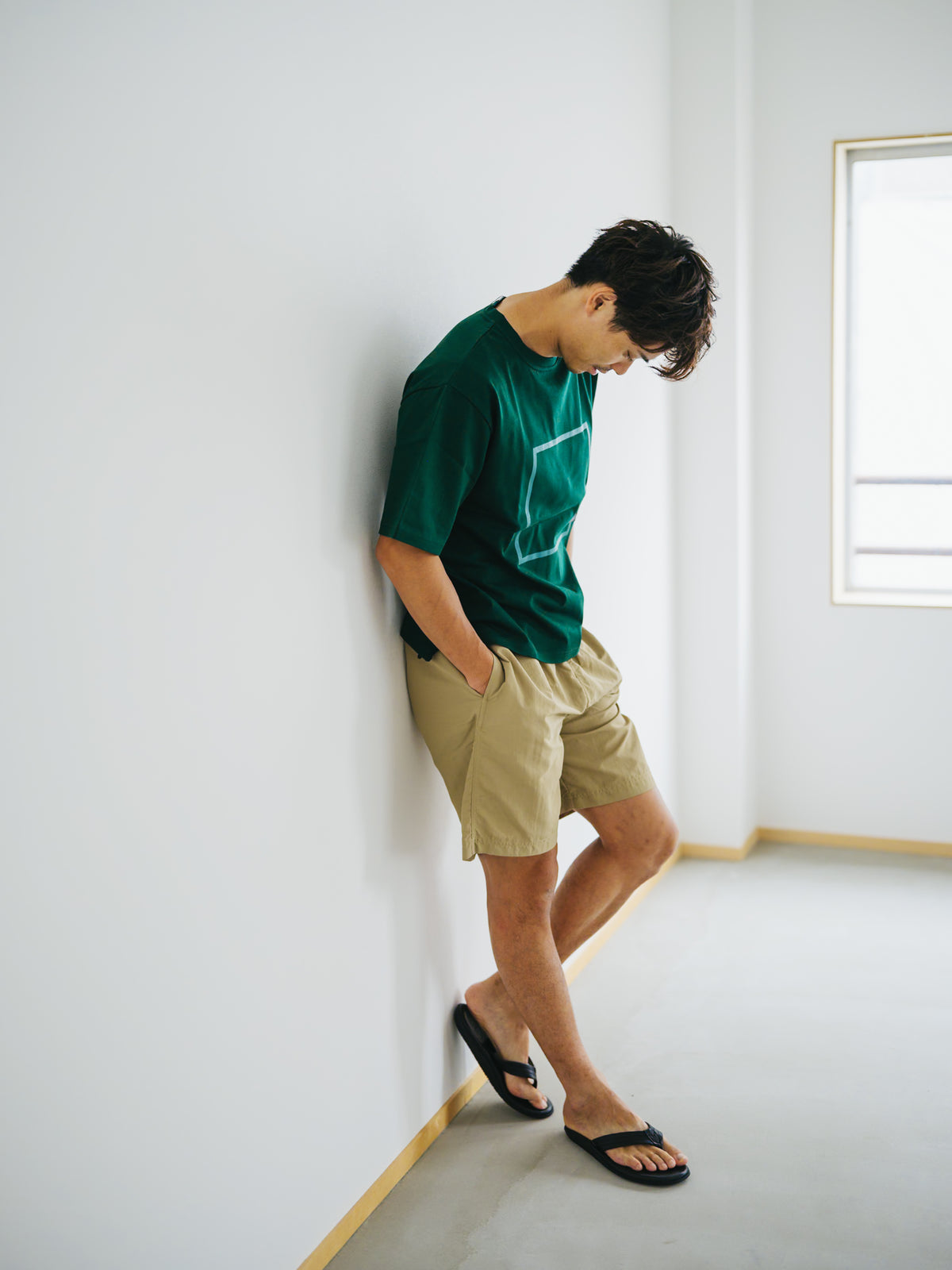 ナイロンハーフパンツ