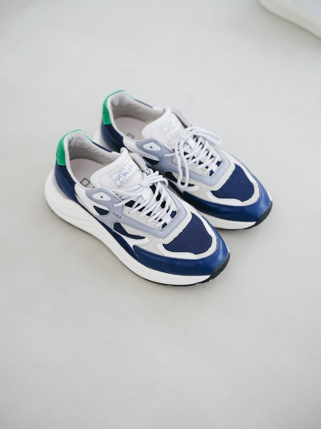 D.A.T.E. FUGA SPORT BLUE｜ブルー配色ダッドスニーカー