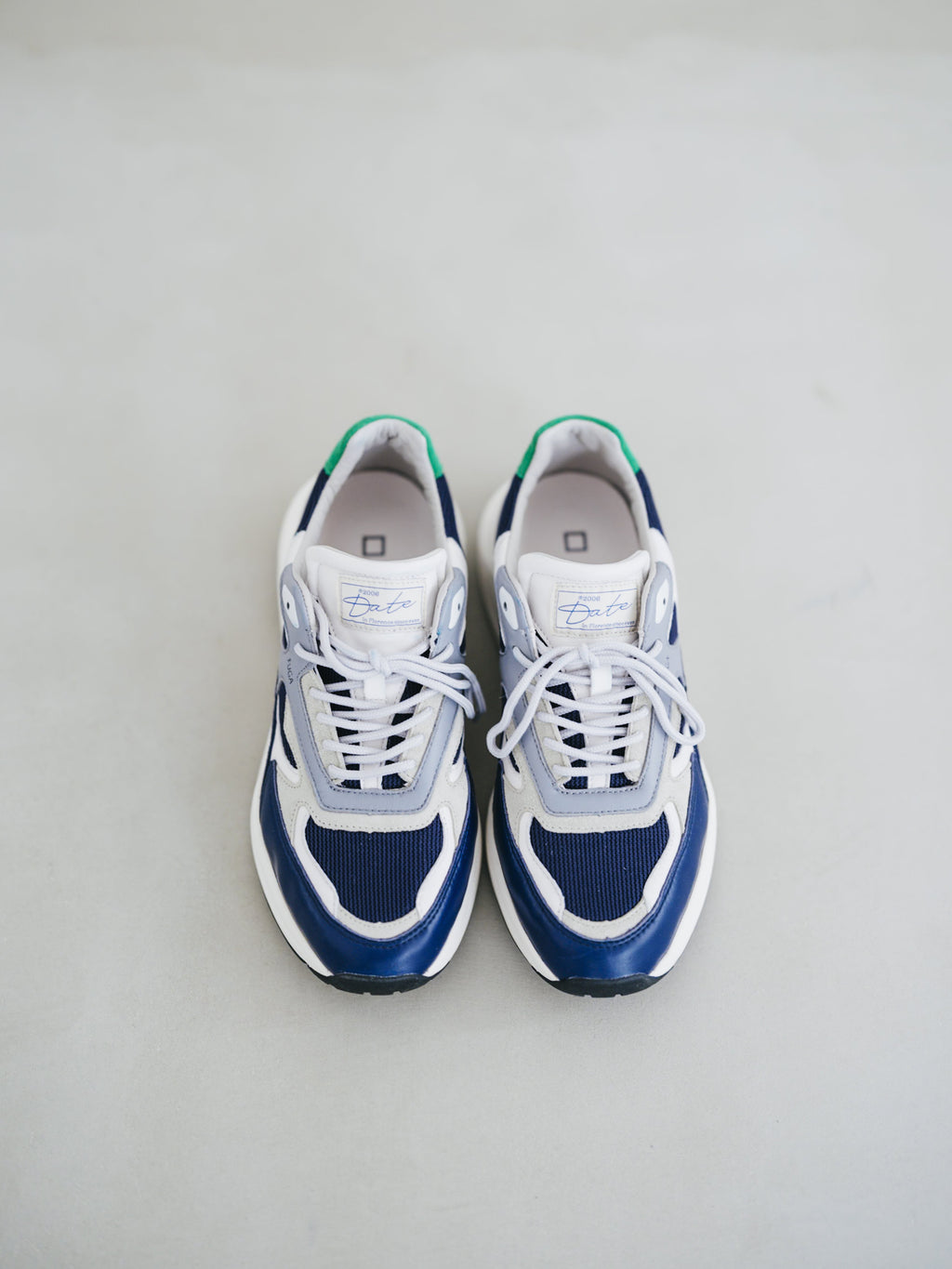 D.A.T.E. FUGA SPORT BLUE｜ブルー配色ダッドスニーカー