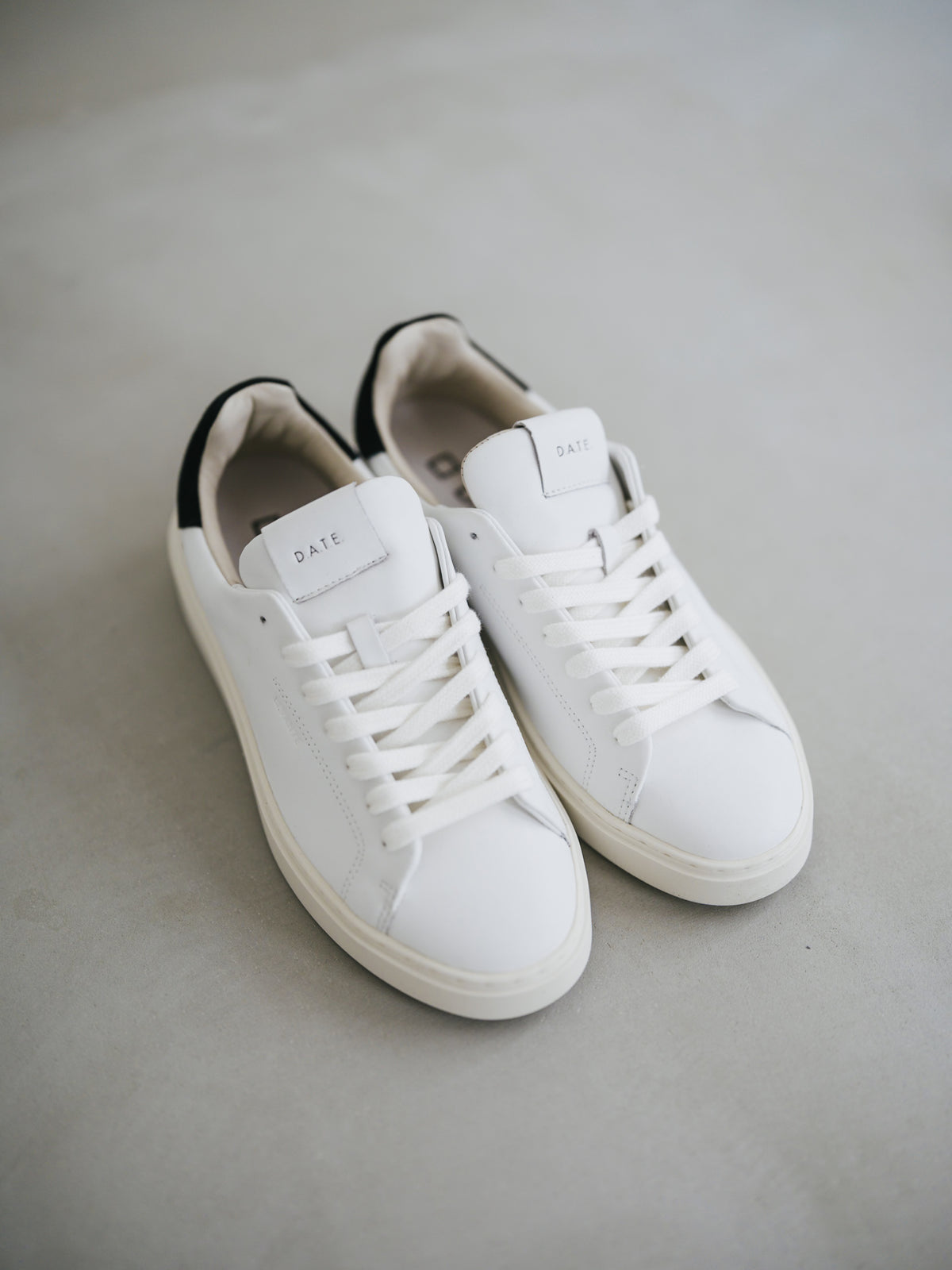 D.A.T.E Levant CALF WHITE-BLACK