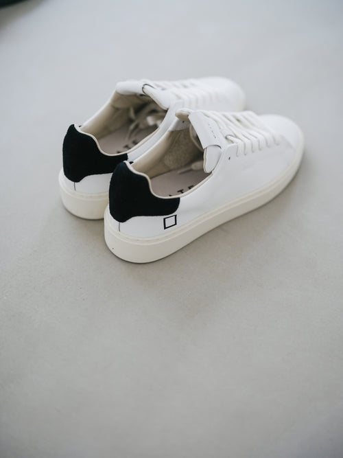 D.A.T.E Levant CALF WHITE-BLACK
