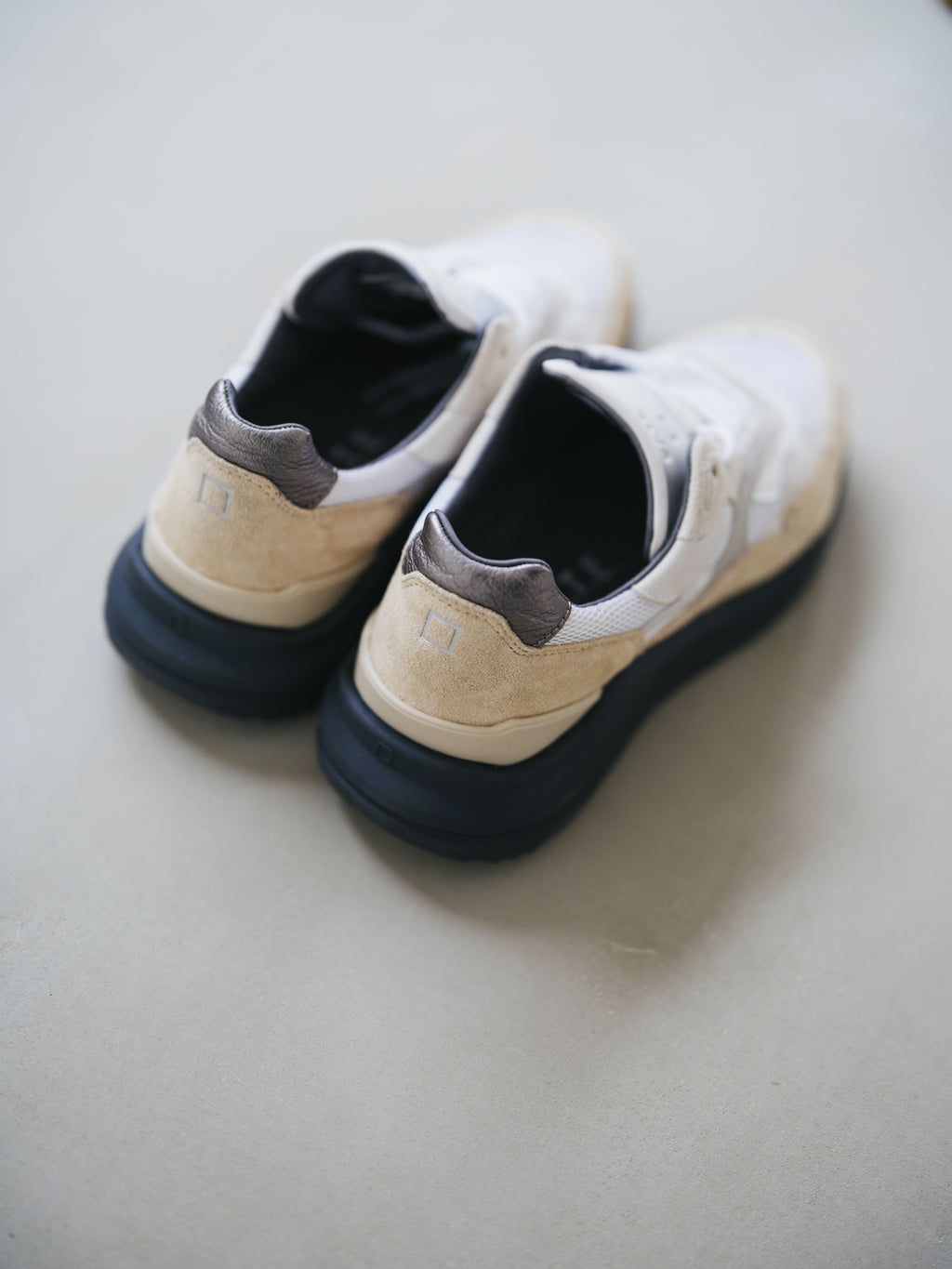 D.A.T.E. FUGA MESH WHITE-BEIGE｜ダッドスニーカー｜10affect 大阪・南堀江