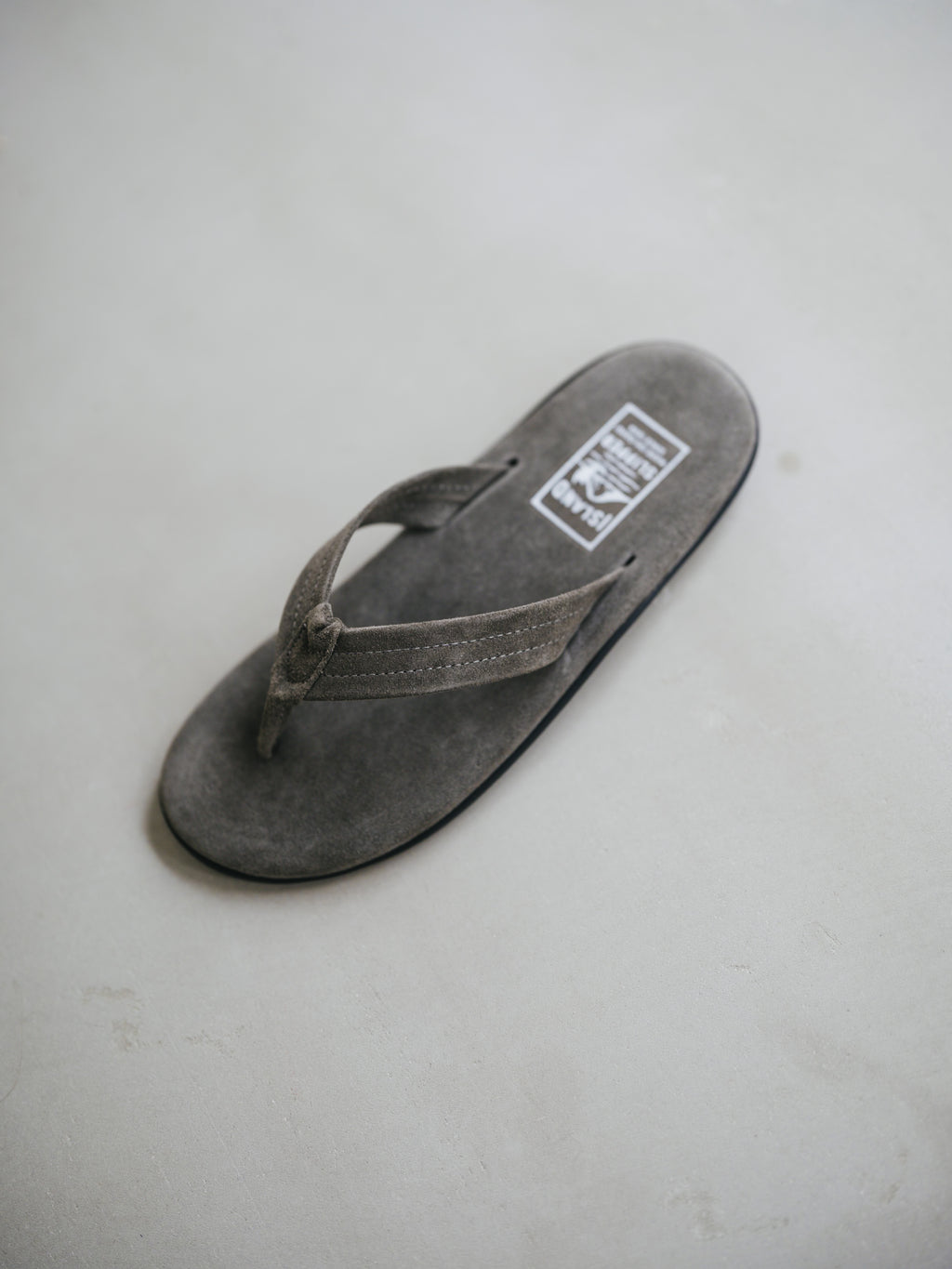 ISLAND CHARCOAL SUEDE