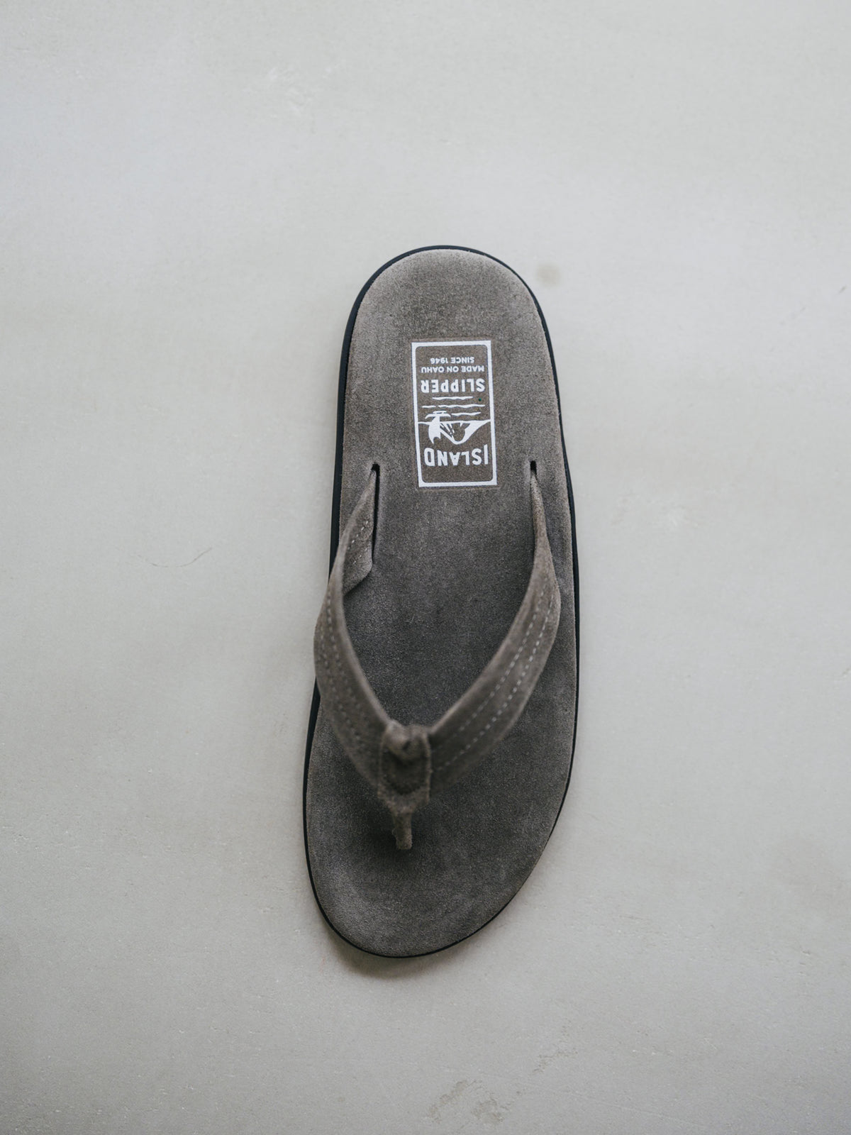 ISLAND CHARCOAL SUEDE
